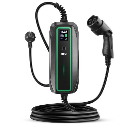 Green Cell EM/EV16 Mode 2 Schuko–T2 16 A, 6,5 m